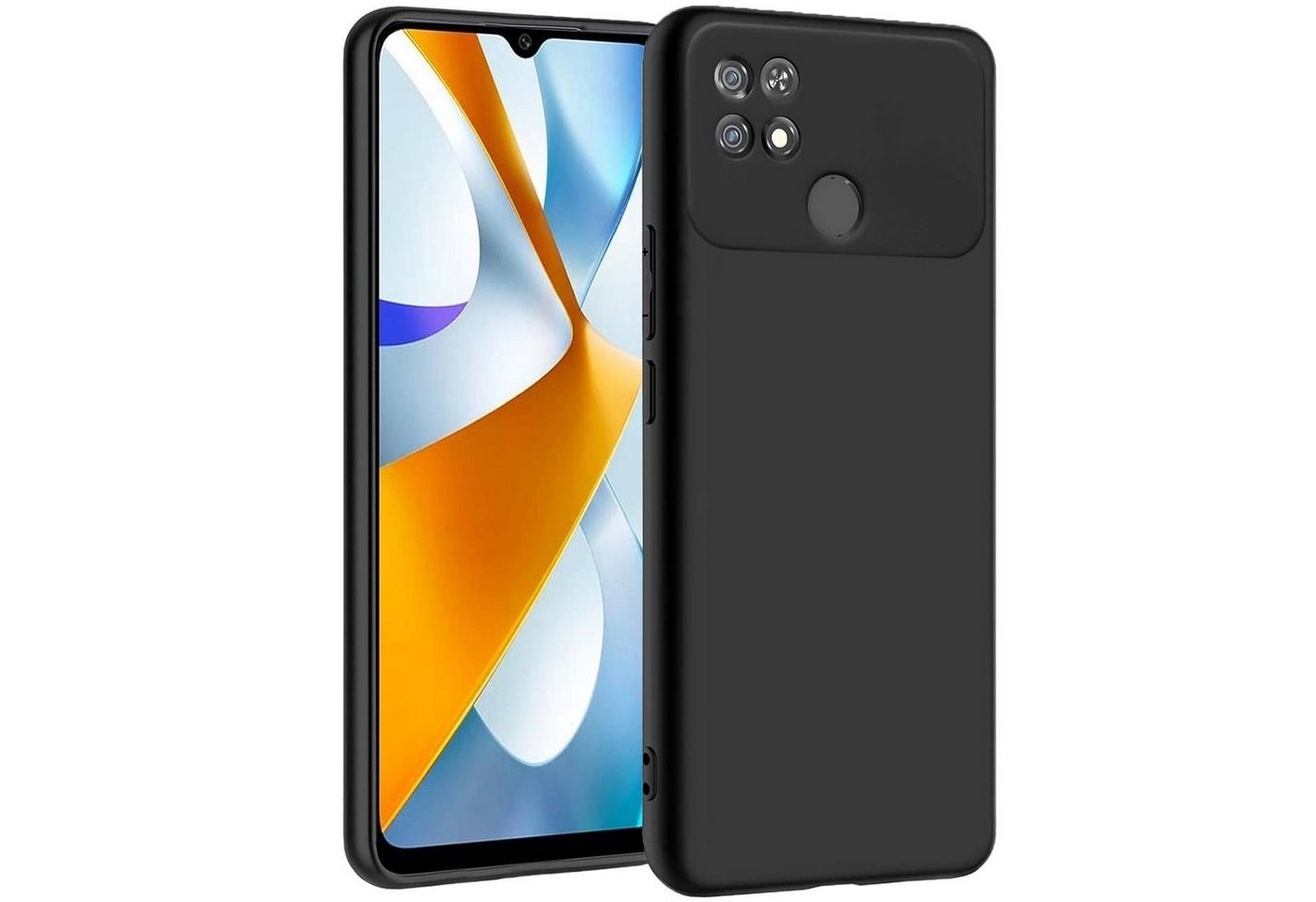 CoolGadget Handyhülle Black Series Handy Hülle für Xiaomi Poco C40 6,71 Zoll, Edle Silikon Schlicht Robust Schutzhülle für Poco C40 Hülle CoolGadget Handyhülle Black Series Handy Hülle für Xiaomi Poco C40 6,71 Zoll, Edle Silikon Schlicht Robust Schutzhülle für Poco C40 Hülle von CoolGadget