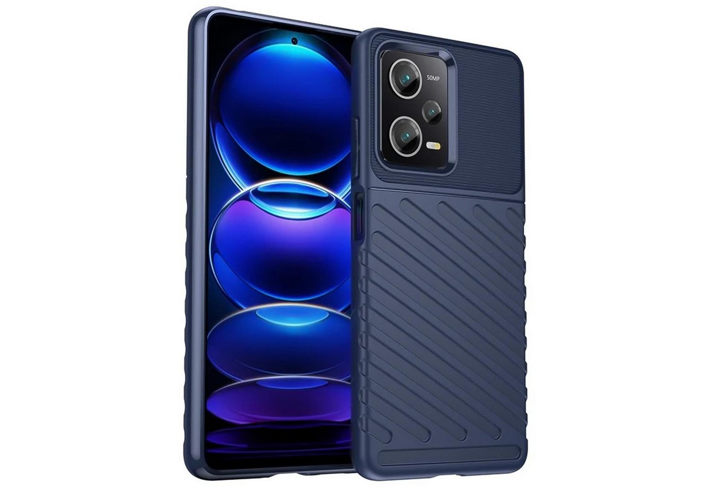 CoolGadget Handyhülle Thunder Hybrid Case für Xiaomi Redmi Note 12 Pro 5G 6,67 Zoll, stylische rutschfeste Schutzhülle Handy Hülle für Redmi Note 12 Pro 5G CoolGadget Handyhülle Thunder Hybrid Case für Xiaomi Redmi Note 12 Pro 5G 6,67 Zoll, stylische rutschfeste Schutzhülle Handy Hülle für Redmi Note 12 Pro 5G von CoolGadget