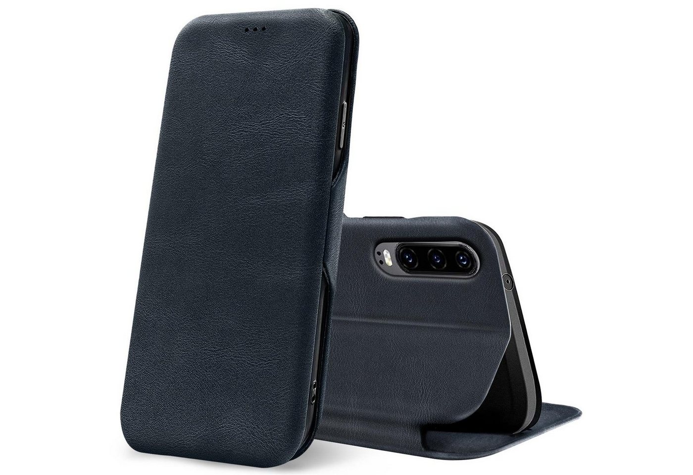 CoolGadget Handyhülle Business Premium Hülle für Huawei P30 6,1 Zoll, Handy Tasche mit Kartenfach für P30 Schutzhülle von CoolGadget