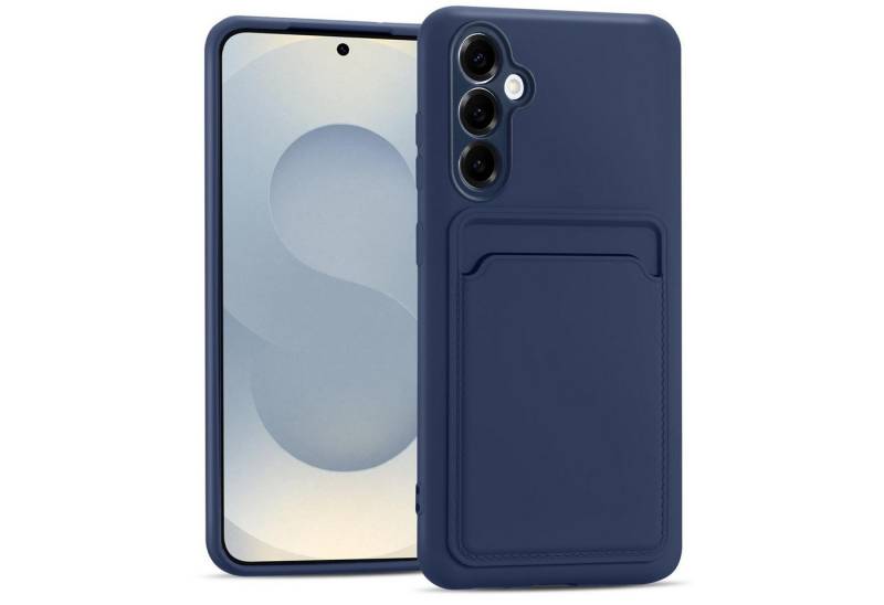 CoolGadget Handyhülle Card Case Handy Tasche für Samsung Galaxy S25+ 6,7 Zoll, Silikon Slim Schutzhülle mit Kartenfach für Samsung S25 Plus 5G Hülle von CoolGadget