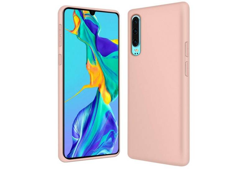 CoolGadget Handyhülle Silikon Colour Series Slim Case für Huawei P30 6,1 Zoll, Hülle weich Handy Cover für Huawei P30 Schutzhülle von CoolGadget