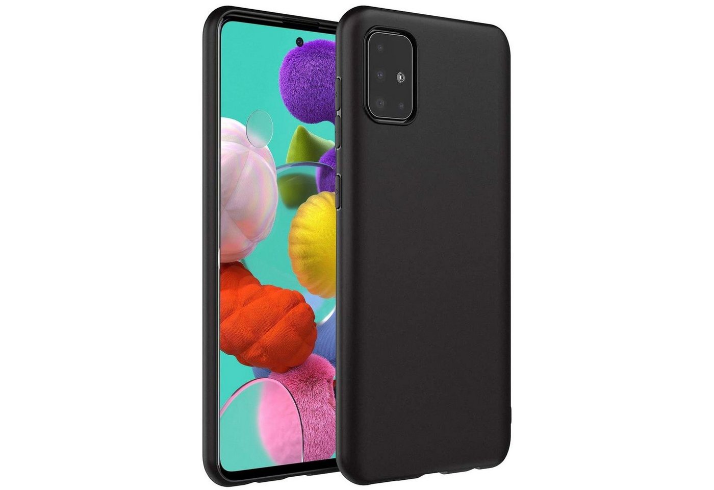 CoolGadget Handyhülle Black Series Handy Hülle für Samsung Galaxy A71 6,7 Zoll, Edle Silikon Schlicht Robust Schutzhülle für Samsung A71 Hülle CoolGadget Handyhülle Black Series Handy Hülle für Samsung Galaxy A71 6,7 Zoll, Edle Silikon Schlicht Robust Schutzhülle für Samsung A71 Hülle von CoolGadget