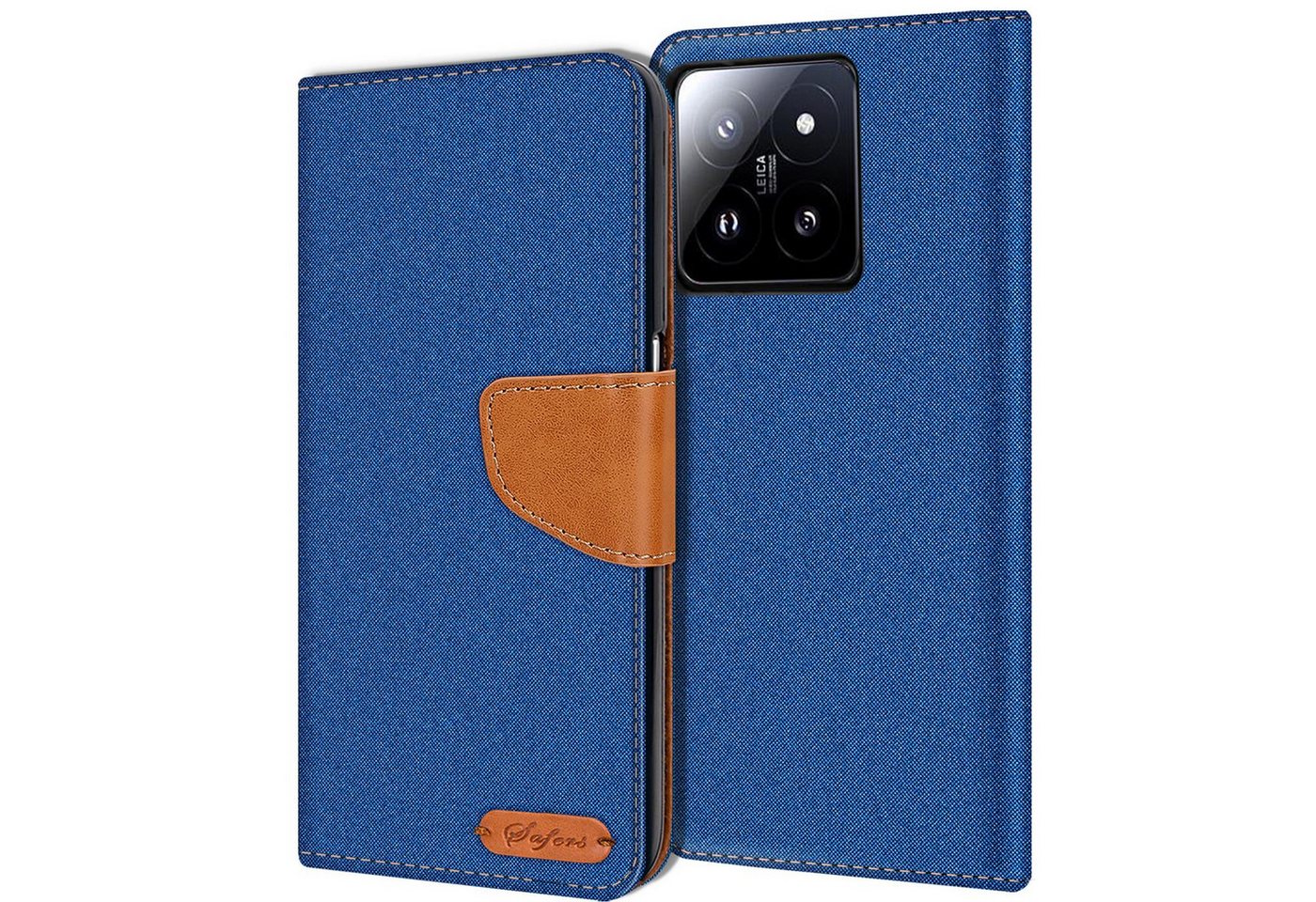 CoolGadget Handyhülle Denim Schutzhülle Flip Case für Xiaomi 15 6,36 Zoll, Book Cover Handy Tasche Hülle für Xiaomi 15 Klapphülle CoolGadget Handyhülle Denim Schutzhülle Flip Case für Xiaomi 15 6,36 Zoll, Book Cover Handy Tasche Hülle für Xiaomi 15 Klapphülle von CoolGadget