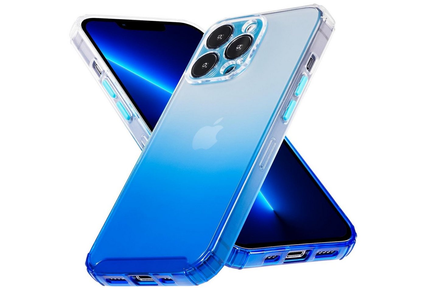 CoolGadget Handyhülle Farbverlauf Twilight Hülle für Apple iPhone 13 Pro Max 6,7 Zoll, Robust Hybrid Cover Kamera Schutz Hülle für iPhone 13 Pro Max Case von CoolGadget