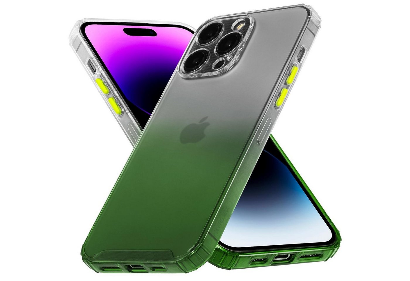 CoolGadget Handyhülle Farbverlauf Twilight Hülle für Apple iPhone 14 Pro 6,1 Zoll, Robust Hybrid Slim Cover Kamera Schutz Hülle für iPhone 14 Pro Case von CoolGadget