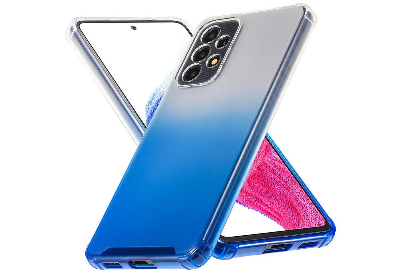 CoolGadget Handyhülle Farbverlauf Twilight Hülle für Samsung Galaxy A53 5G 6,5 Zoll, Robust Hybrid Slim Cover Kamera Schutz Hülle für Samsung A53 5G Case von CoolGadget