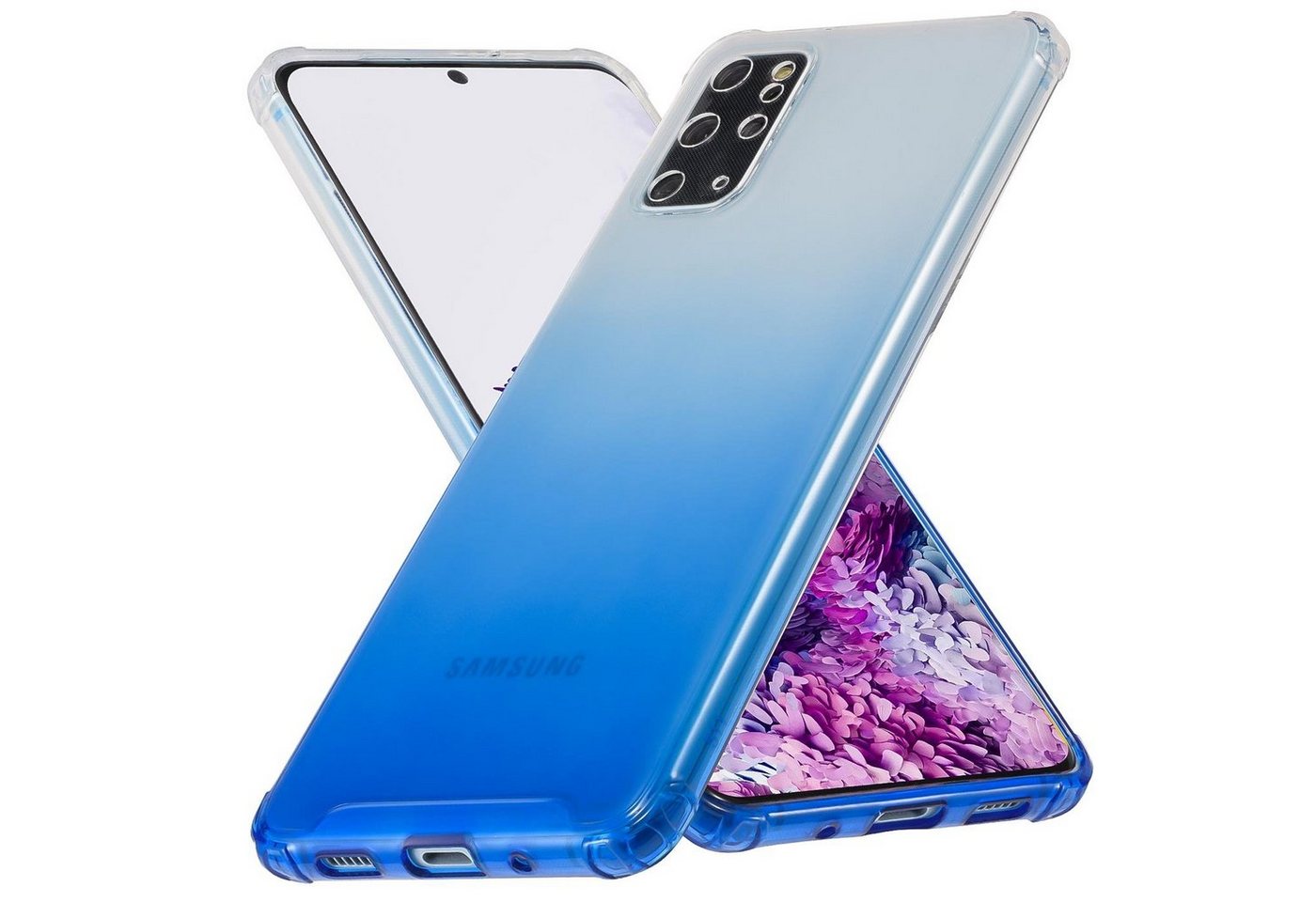 CoolGadget Handyhülle Farbverlauf Twilight Hülle für Samsung Galaxy S20 Plus 6,7 Zoll, Robust Hybrid Slim Cover Kamera Schutz Hülle für Samsung S20+ 5G Case von CoolGadget