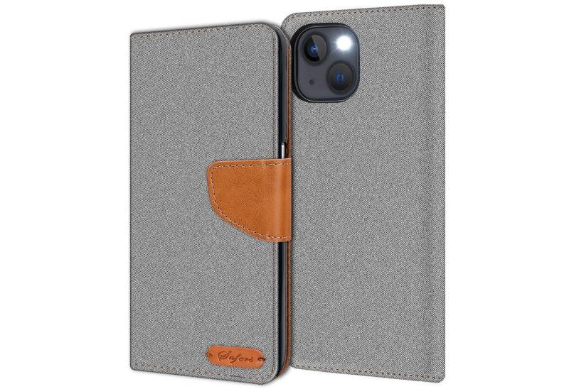 CoolGadget Handyhülle Flip Case Wallet Cover Book Tasche für Apple iPhone 14 Plus 6,7 Zoll, Handy Tasche mit Kartenfach Book Schutzhülle von CoolGadget