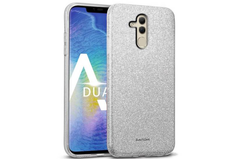 CoolGadget Handyhülle Glitzer Glamour Hülle für Huawei Mate 20 Lite 6,3 Zoll, Slim Case mit Glossy Effect Schutzhülle für Huawei Mate 20 Lite Hülle von CoolGadget