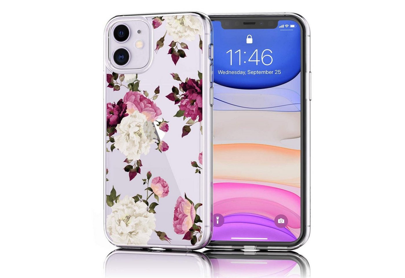 CoolGadget Handyhülle Handy Case Silikon Motiv Series für Apple iPhone 11 6,1 Zoll, Hülle mit hochauflösendem Muster für iPhone 11 Schutzhülle CoolGadget Handyhülle Handy Case Silikon Motiv Series für Apple iPhone 11 6,1 Zoll, Hülle mit hochauflösendem Muster für iPhone 11 Schutzhülle von CoolGadget
