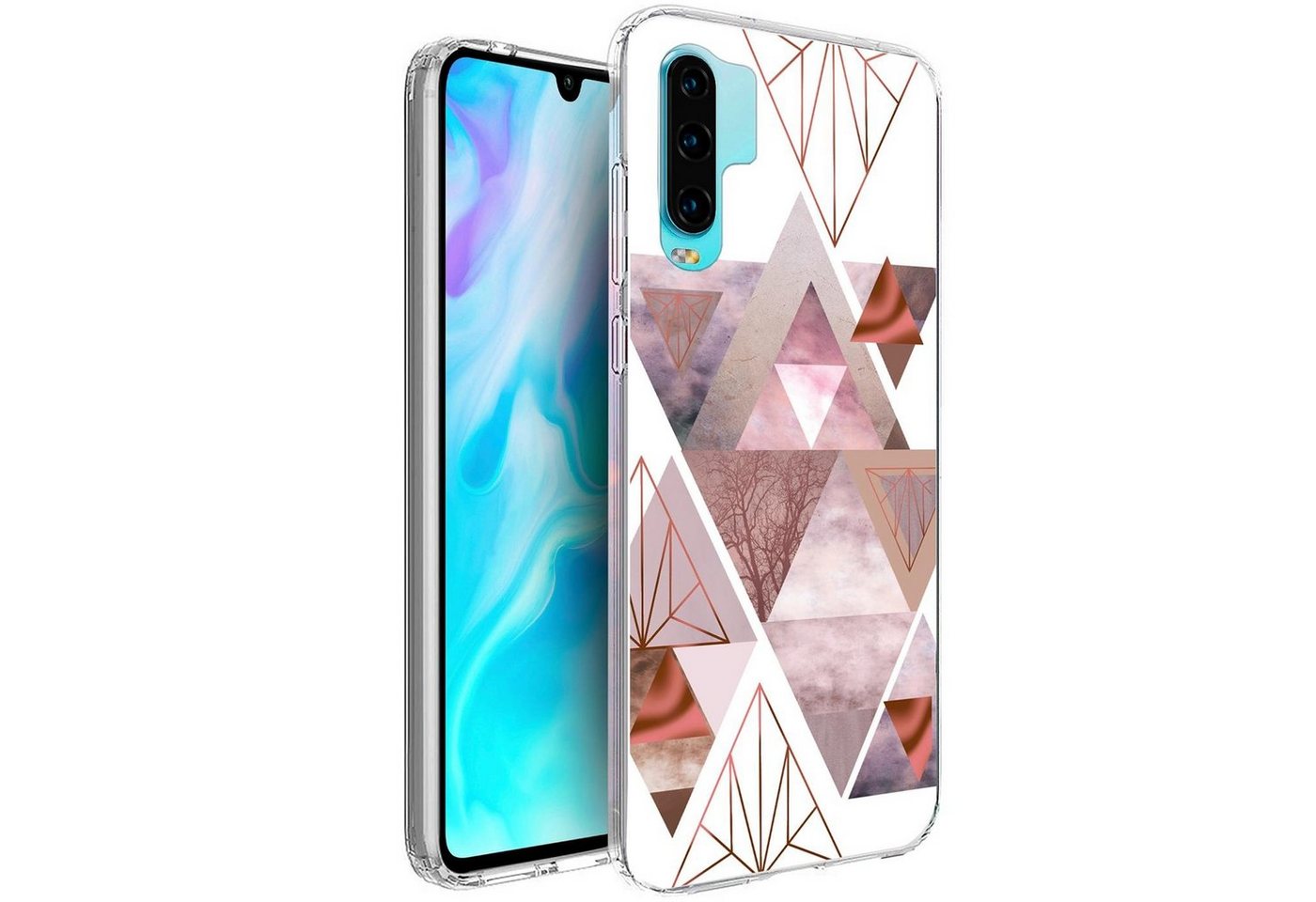 CoolGadget Handyhülle Handy Case Silikon Motiv Series für Huawei P30 Pro 6,5 Zoll, Hülle mit hochauflösendem Muster für P30 Pro New Edition Schutzhülle von CoolGadget