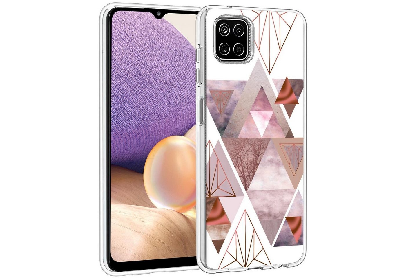 CoolGadget Handyhülle Handy Case Silikon Motiv Series für Samsung Galaxy A22 5G 6,6 Zoll, Hülle mit hochauflösendem Muster für Samsung A22 5G Schutzhülle CoolGadget Handyhülle Handy Case Silikon Motiv Series für Samsung Galaxy A22 5G 6,6 Zoll, Hülle mit hochauflösendem Muster für Samsung A22 5G Schutzhülle von CoolGadget