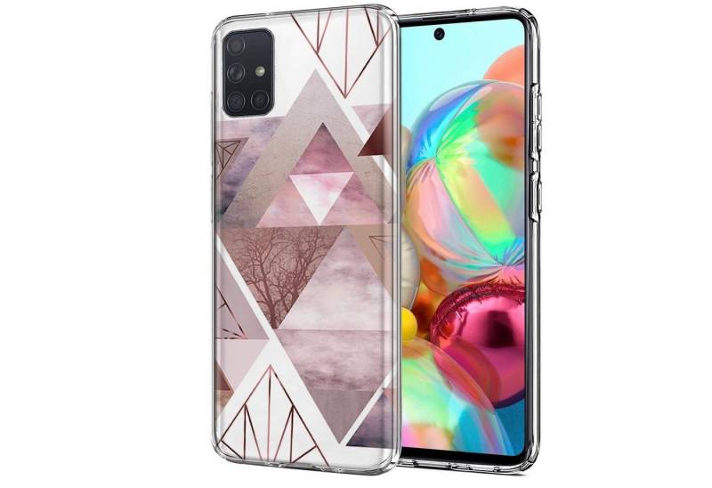 CoolGadget Handyhülle Handy Case Silikon Motiv Series für Samsung Galaxy A41 6,1 Zoll, Hülle mit hochauflösendem Muster für Samsung A41 Schutzhülle von CoolGadget