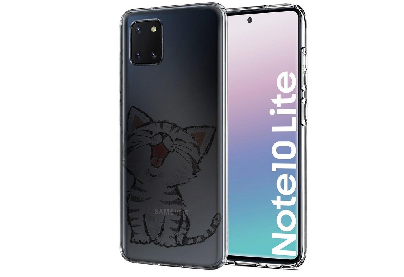 CoolGadget Handyhülle Handy Case Silikon Motiv Series für Samsung Galaxy Note 10 Lite 6,7 Zoll, Hülle mit hochauflösendem Muster für Samsung Note 10 Lite Schutzhülle CoolGadget Handyhülle Handy Case Silikon Motiv Series für Samsung Galaxy Note 10 Lite 6,7 Zoll, Hülle mit hochauflösendem Muster für Samsung Note 10 Lite Schutzhülle von CoolGadget