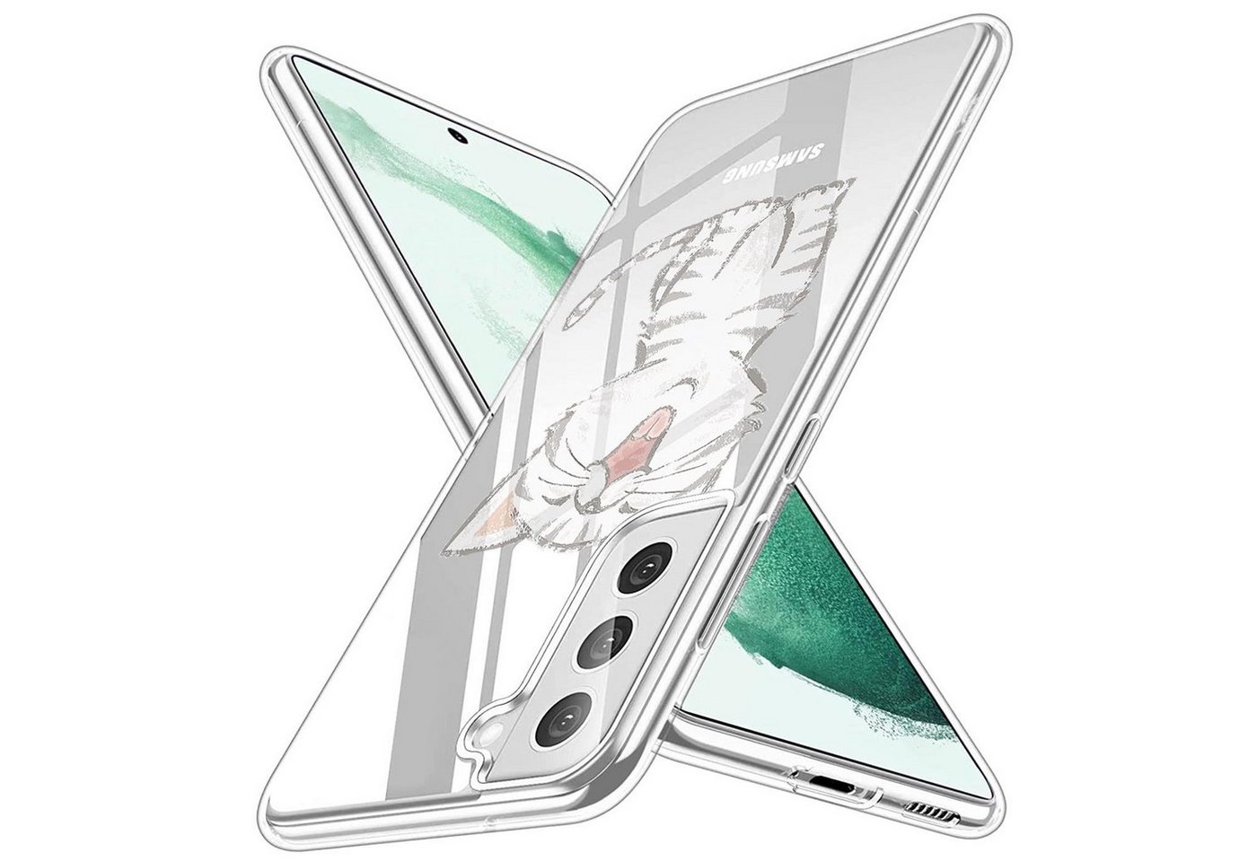 CoolGadget Handyhülle Handy Case Silikon Motiv Series für Samsung Galaxy S22 6,1 Zoll, Hülle mit hochauflösendem Muster für Samsung S22 Schutzhülle CoolGadget Handyhülle Handy Case Silikon Motiv Series für Samsung Galaxy S22 6,1 Zoll, Hülle mit hochauflösendem Muster für Samsung S22 Schutzhülle von CoolGadget