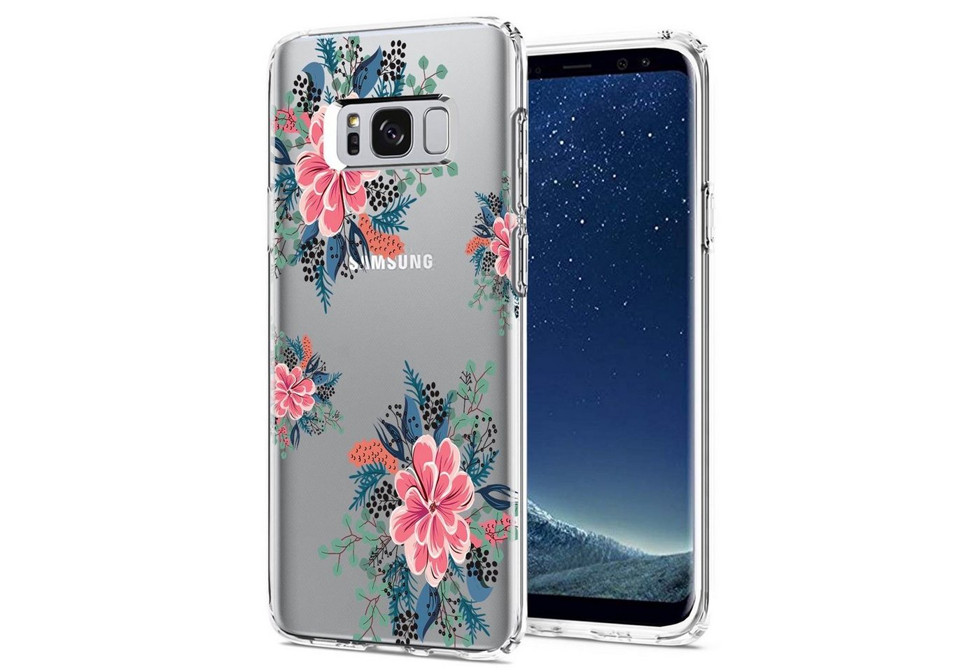 CoolGadget Handyhülle Handy Case Silikon Motiv Series für Samsung Galaxy S8 5,8 Zoll, Hülle mit hochauflösendem Muster für Samsung S8 Schutzhülle CoolGadget Handyhülle Handy Case Silikon Motiv Series für Samsung Galaxy S8 5,8 Zoll, Hülle mit hochauflösendem Muster für Samsung S8 Schutzhülle von CoolGadget