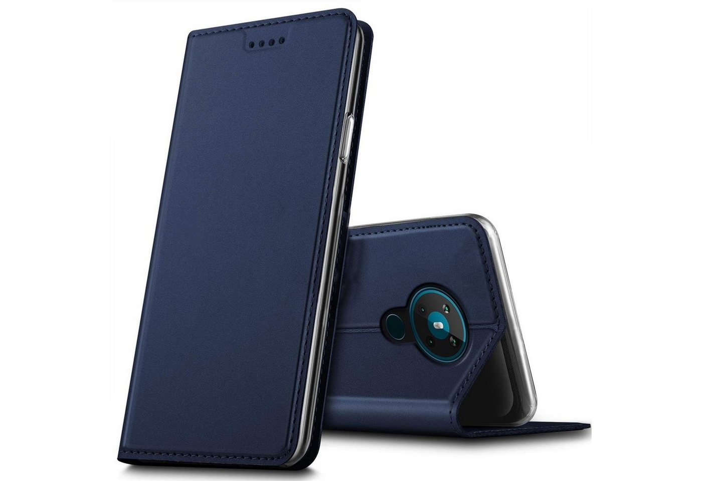 CoolGadget Handyhülle Magnet Case Handy Tasche für Nokia 5.3 6,55 Zoll, Hülle Klapphülle Ultra Slim Flip Cover für Nokia 5.3 Schutzhülle von CoolGadget