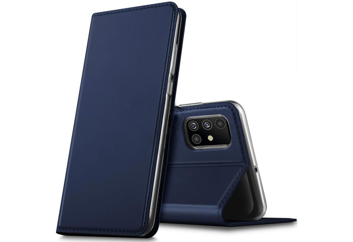CoolGadget Handyhülle Magnet Case Handy Tasche für Samsung Galaxy A51 6,5 Zoll, Hülle Klapphülle Ultra Slim Flip Cover für Samsung A51 Schutzhülle von CoolGadget