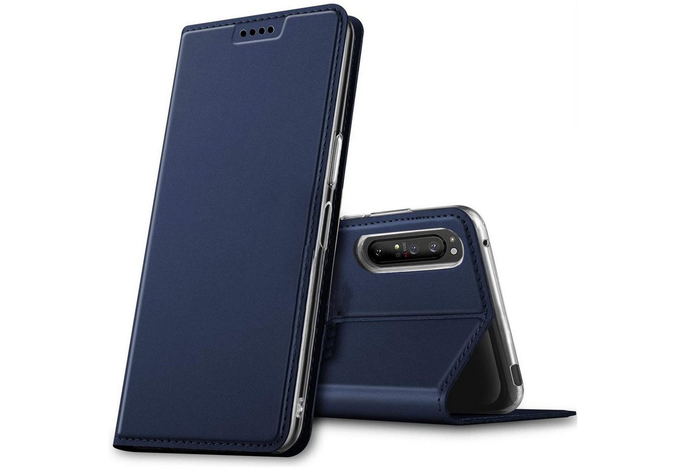 CoolGadget Handyhülle Magnet Case Handy Tasche für Sony Xperia 5 II 6,1 Zoll, Hülle Klapphülle Ultra Slim Flip Cover für Sony 5 II Schutzhülle von CoolGadget