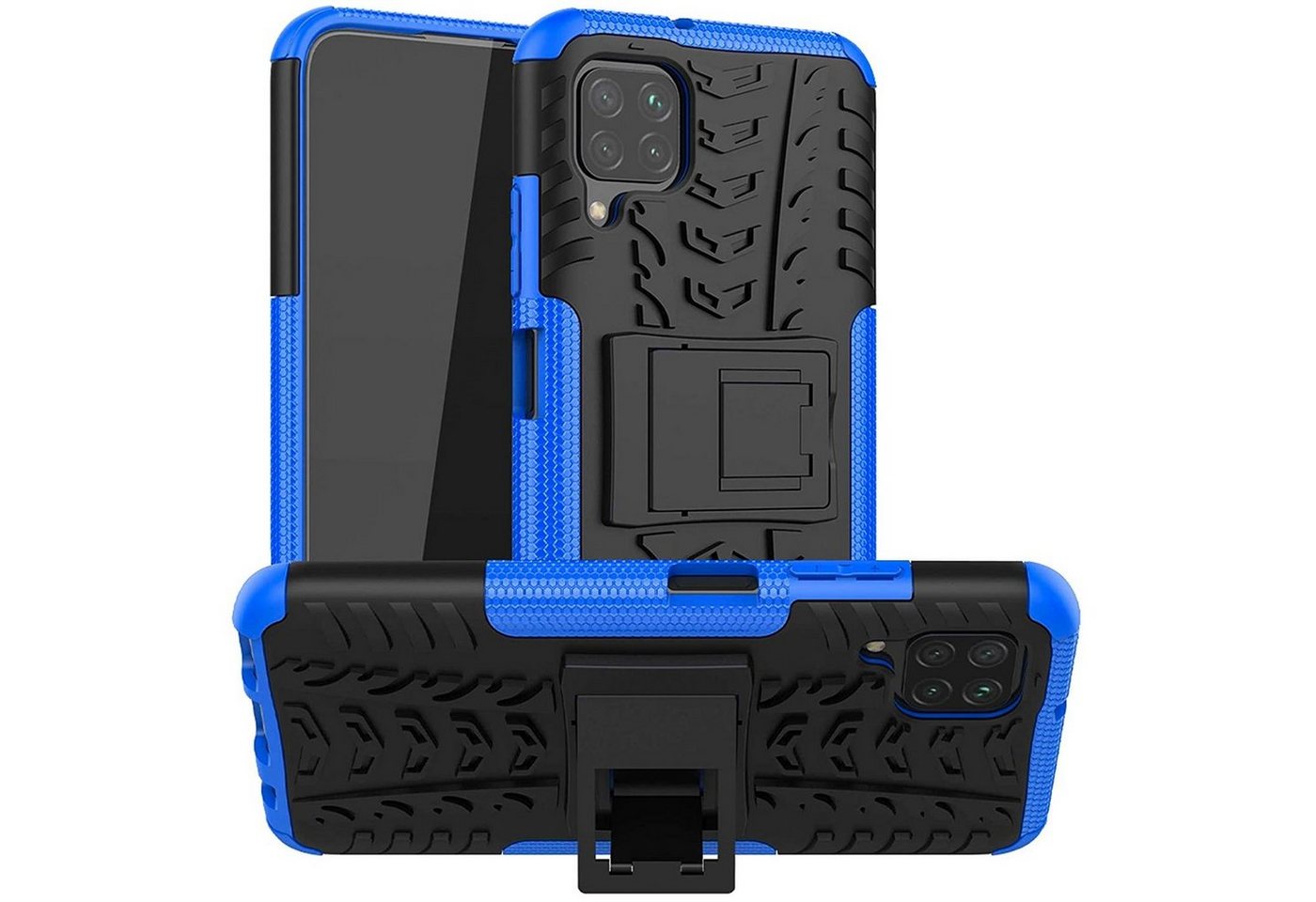 CoolGadget Handyhülle Outdoor Case Hybrid Cover für Samsung Galaxy A12 / M12 6,5 Zoll, Schutzhülle robust Handy Case für Samsung A12, Samsung M12 Hülle von CoolGadget