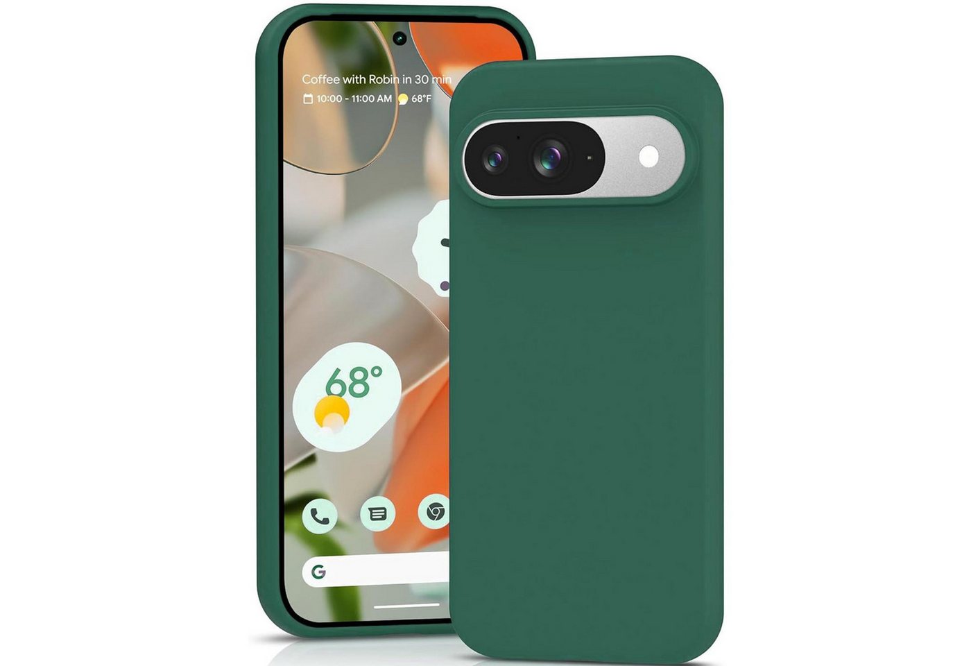 CoolGadget Handyhülle Silikon Case für das Google Pixel 9 Slim TPU Cover 6,3 Zoll, Weiche Schutz Hülle mit Innen Fleece aus Stoff Handy Tasche CoolGadget Handyhülle Silikon Case für das Google Pixel 9 Slim TPU Cover 6,3 Zoll, Weiche Schutz Hülle mit Innen Fleece aus Stoff Handy Tasche von CoolGadget