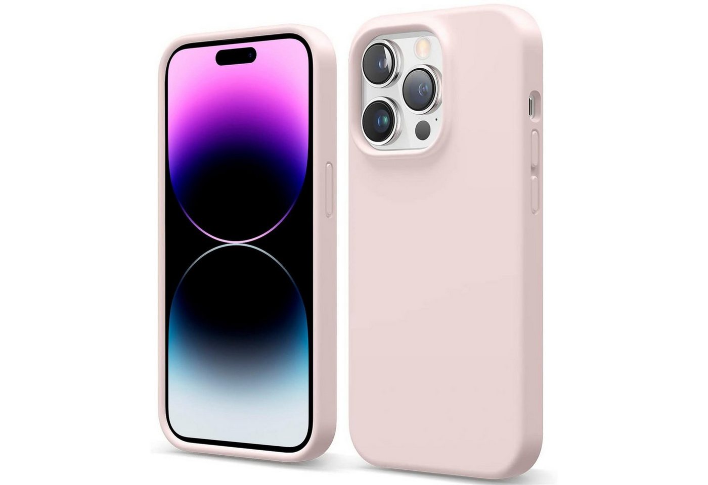 CoolGadget Handyhülle Silikon Colour Series Slim Case für Apple iPhone 14 Pro 6,1 Zoll, Hülle weich Handy Cover für iPhone 14 Pro Schutzhülle von CoolGadget