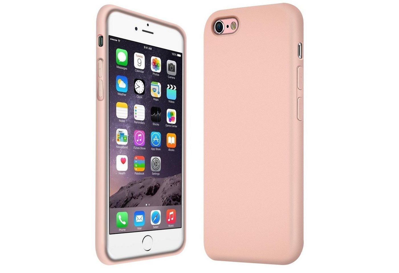 CoolGadget Handyhülle Silikon Colour Series Slim Case für Apple iPhone 6 Plus, iPhone 6S Plus 5,5 Zoll, Hülle weich Handy Cover für iPhone 6 Plus / 6S Plus Schutzhülle von CoolGadget