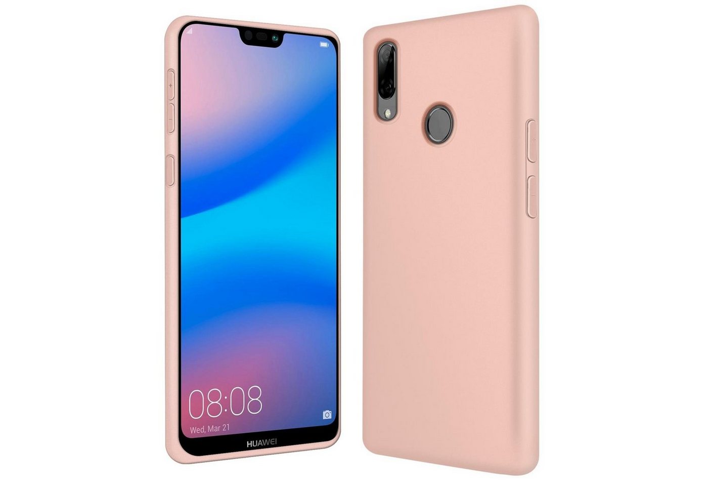 CoolGadget Handyhülle Silikon Colour Series Slim Case für Huawei P20 Lite 5,8 Zoll, Hülle weich Handy Cover für Huawei P20 Lite Schutzhülle von CoolGadget