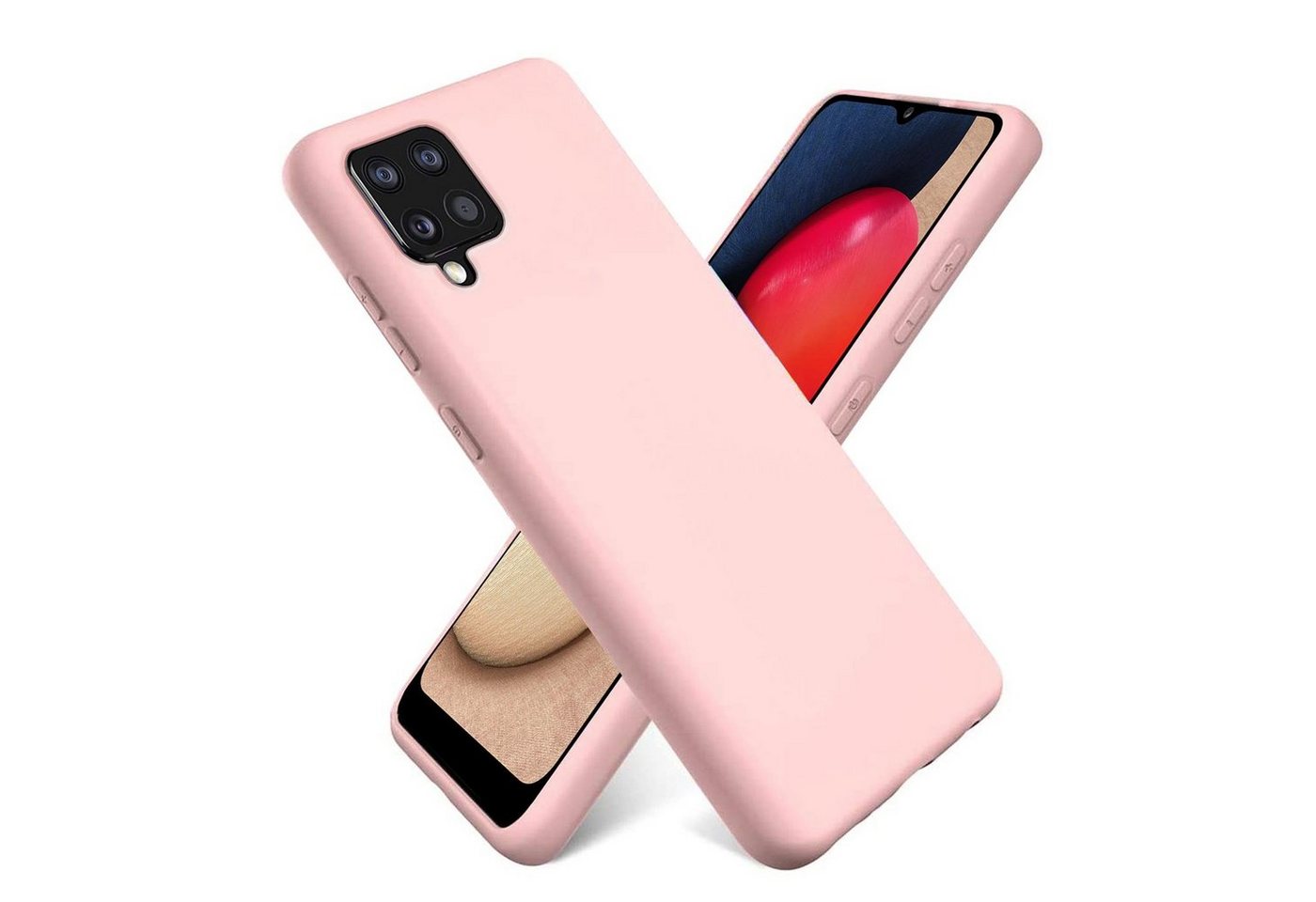 CoolGadget Handyhülle Silikon Colour Series Slim Case für Samsung Galaxy A22 6,4 Zoll, Hülle weich Handy Cover für Samsung A22 4G, Samsung M22 Schutzhülle von CoolGadget