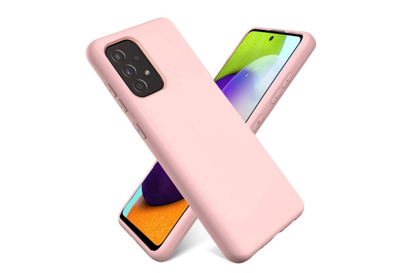 CoolGadget Handyhülle Silikon Colour Series Slim Case für Samsung Galaxy A33 5G 6,4 Zoll, Hülle weich Handy Cover für Samsung A33 5G Schutzhülle von CoolGadget