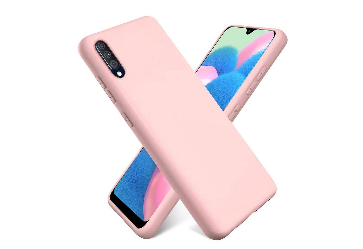 CoolGadget Handyhülle Silikon Colour Series Slim Case für Samsung Galaxy A50 6,4 Zoll, Hülle weich Handy Cover für Samsung A50, Samsung A30s Schutzhülle von CoolGadget