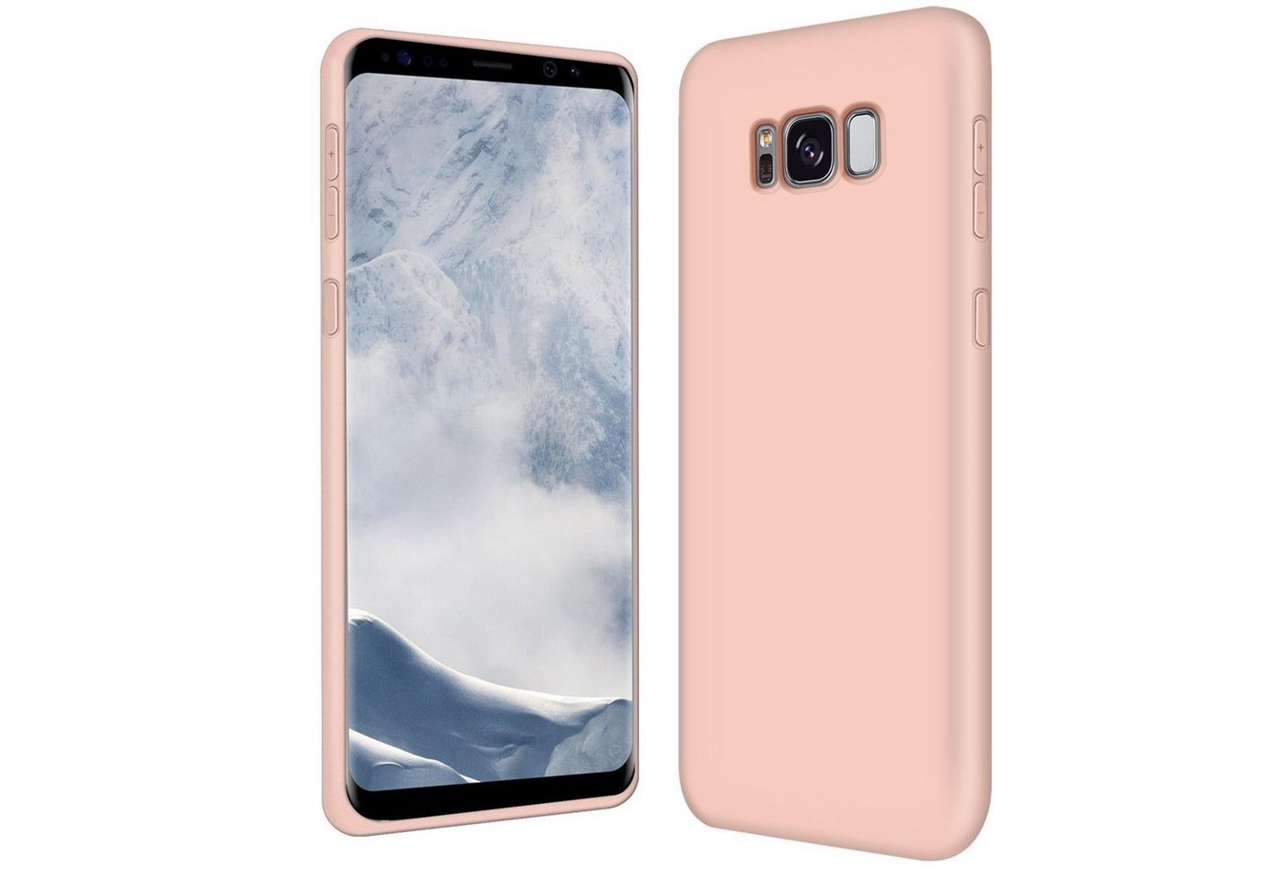 CoolGadget Handyhülle Silikon Colour Series Slim Case für Samsung Galaxy S8 5,8 Zoll, Hülle weich Handy Cover für Samsung S8 Schutzhülle von CoolGadget