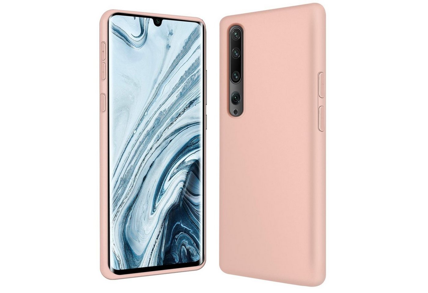 CoolGadget Handyhülle Silikon Colour Series Slim Case für Xiaomi Mi Note 10 / Mi Note 10 Pro 6,47 Zoll, Hülle Handy Cover für Xiaomi Mi Note 10 / Mi Note 10 Pro Schutzhülle von CoolGadget