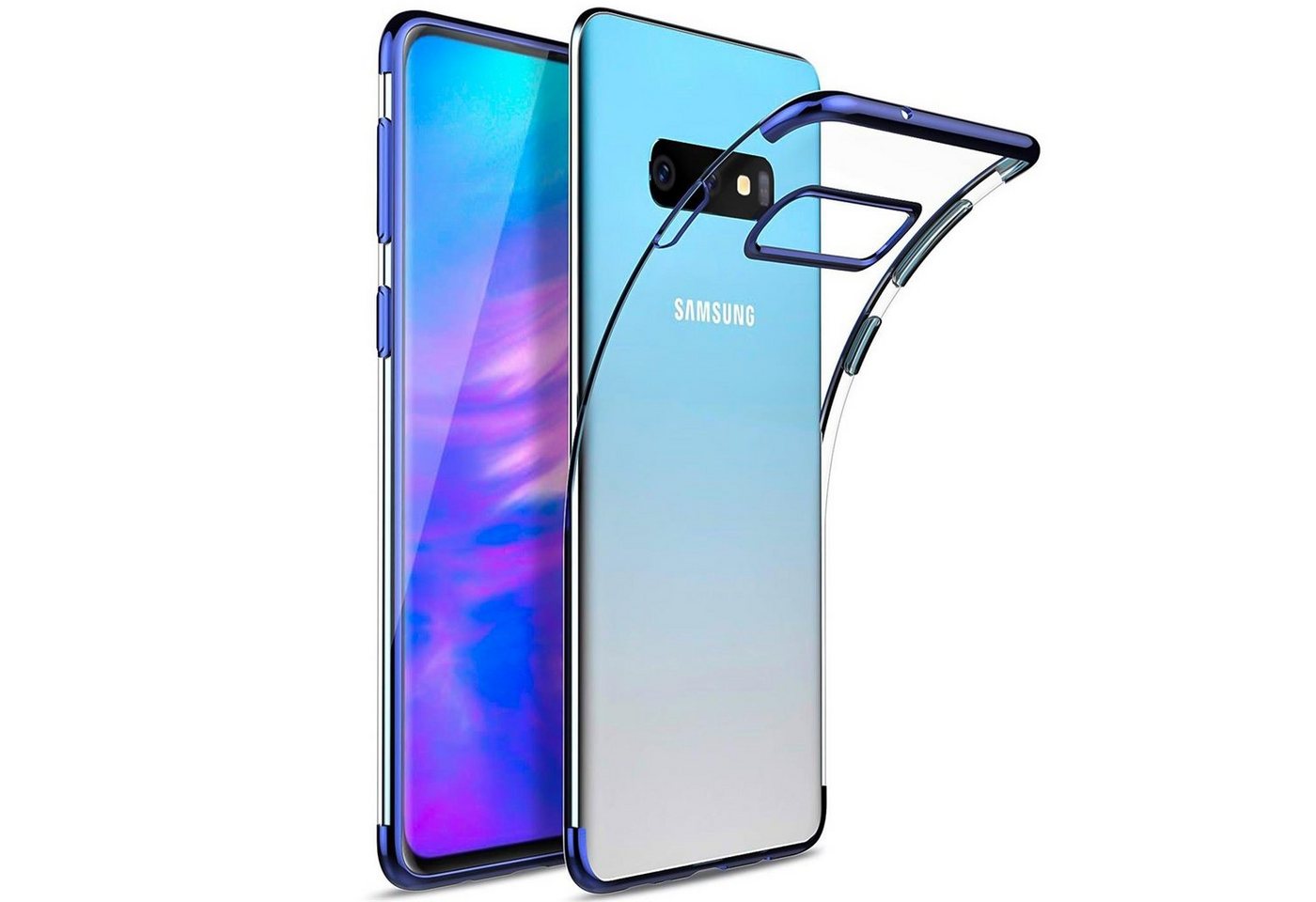 CoolGadget Handyhülle Slim Case Farbrand für Samsung Galaxy S10 6,1 Zoll, Hülle Silikon Cover für Samsung S10 Schutzhülle von CoolGadget