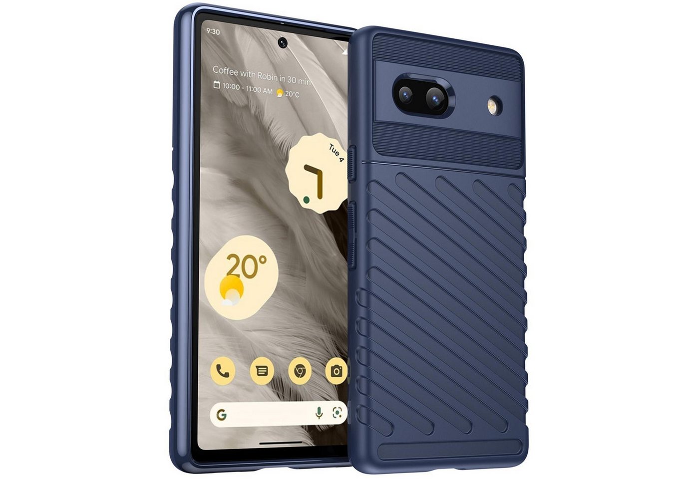 CoolGadget Handyhülle Thunder Hybrid Case für Google Pixel 7a 6,1 Zoll, stylische rutschfeste Schutzhülle Handy Hülle für Google Pixel 7a CoolGadget Handyhülle Thunder Hybrid Case für Google Pixel 7a 6,1 Zoll, stylische rutschfeste Schutzhülle Handy Hülle für Google Pixel 7a von CoolGadget