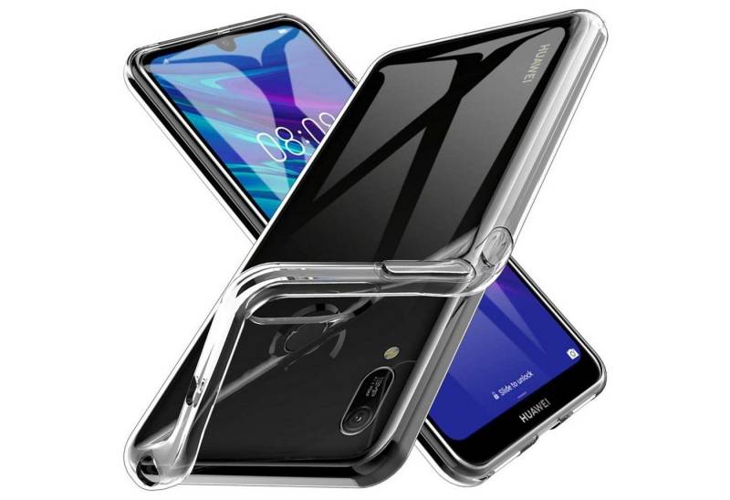 CoolGadget Handyhülle Transparent Ultra Slim Case für Honor 8A 6,3 Zoll, Silikon Hülle Dünne Schutzhülle für Honor 8A Hülle von CoolGadget