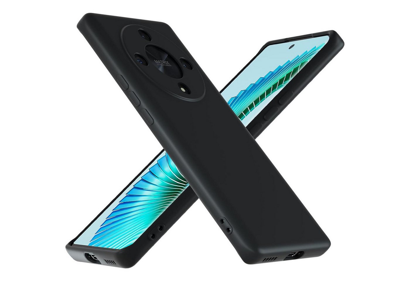 CoolGadget Handyhülle Black Series Handy Hülle für Honor Magic 6 Lite 5G 6,78 Zoll, Edle Silikon Schlicht Robust Schutzhülle für Honor Magic6 Lite Hülle CoolGadget Handyhülle Black Series Handy Hülle für Honor Magic 6 Lite 5G 6,78 Zoll, Edle Silikon Schlicht Robust Schutzhülle für Honor Magic6 Lite Hülle von CoolGadget