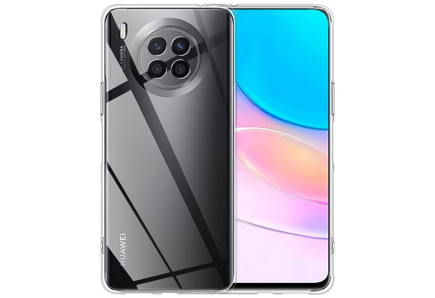 CoolGadget Handyhülle Transparent Ultra Slim Case für Huawei Nova 8i, Honor 50 Lite 6,67 Zoll, Silikon Hülle Dünne Schutzhülle für Nova 8i, Honor 50 Lite Hülle CoolGadget Handyhülle Transparent Ultra Slim Case für Huawei Nova 8i, Honor 50 Lite 6,67 Zoll, Silikon Hülle Dünne Schutzhülle für Nova 8i, Honor 50 Lite Hülle von CoolGadget
