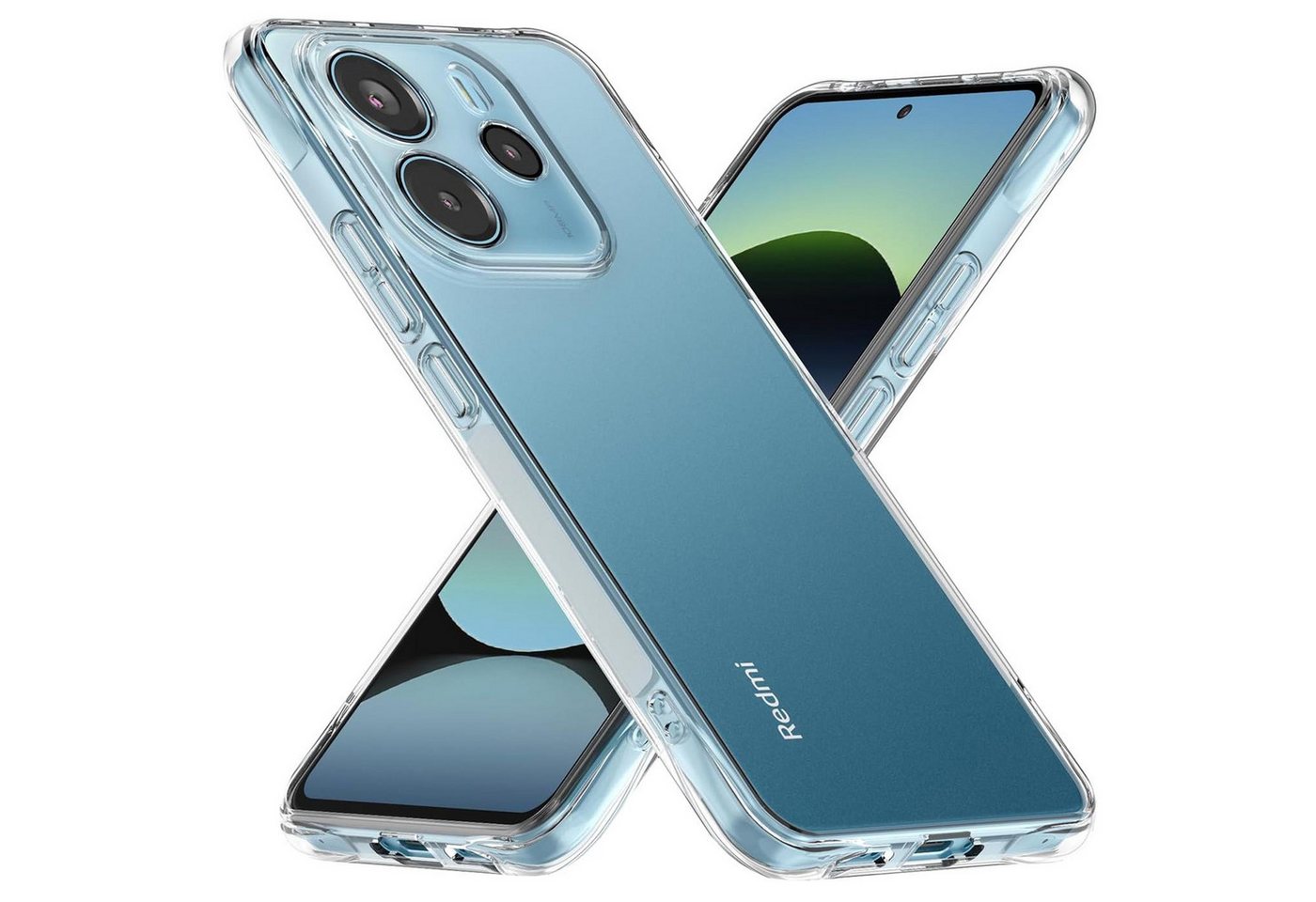 CoolGadget Handyhülle Transparent Ultra Slim Case für Xiaomi Redmi Note 14 5G 6,67 Zoll, Silikon Hülle Dünne Schutzhülle für Redmi Note 14 5G Hülle CoolGadget Handyhülle Transparent Ultra Slim Case für Xiaomi Redmi Note 14 5G 6,67 Zoll, Silikon Hülle Dünne Schutzhülle für Redmi Note 14 5G Hülle von CoolGadget