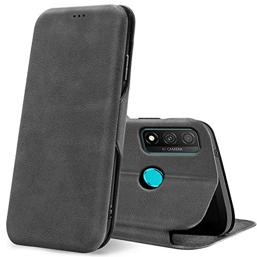 CoolGadget Huawei P Smart 2020 PU-Leder Klapphülle - Flip Cover Handytasche mit Kartenfach, Stoßfester Komplettschutz, Elegante Lederhülle von CoolGadget