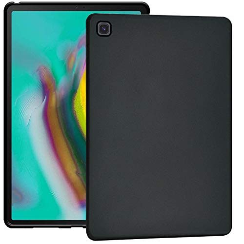 CoolGadget Hülle kompatibel mit Samsung Galaxy Tab S5e 10.5 Silikon Schutzhülle Tablet Cover TPU Case - Schwarz/matt von CoolGadget