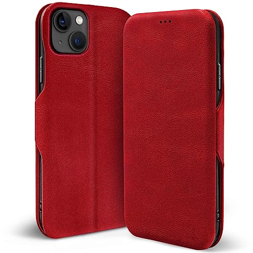 CoolGadget Klapphülle für iPhone 14 Plus, PU Leder, Kartenfach, Magnetverschluss, Standfunktion, Rundumschutz - Rot CoolGadget Klapphülle für iPhone 14 Plus, PU Leder, Kartenfach, Magnetverschluss, Standfunktion, Rundumschutz - Rot von CoolGadget
