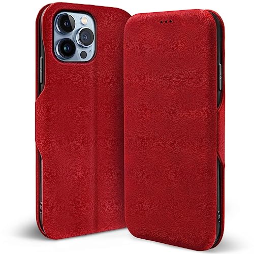 CoolGadget Klapphülle für iPhone 14 Pro Max, PU Leder, Kartenfach, Magnetverschluss, Standfunktion, Rundumschutz - Rot CoolGadget Klapphülle für iPhone 14 Pro Max, PU Leder, Kartenfach, Magnetverschluss, Standfunktion, Rundumschutz - Rot von CoolGadget