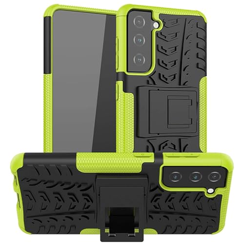 CoolGadget Outdoor Handyhülle für Samsung Galaxy S21, Robuste Schutzhülle mit integriertem Ständer und stoßfestem Design, Grün CoolGadget Outdoor Handyhülle für Samsung Galaxy S21, Robuste Schutzhülle mit integriertem Ständer und stoßfestem Design, Grün von CoolGadget
