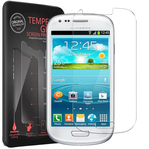CoolGadget Panzerglas für Samsung Galaxy S3 Mini, 2er Set, 9H Härtegrad, Anti-Kratzer, Blasenfrei, HD Klar, 0,27mm Dünn CoolGadget Panzerglas für Samsung Galaxy S3 Mini, 2er Set, 9H Härtegrad, Anti-Kratzer, Blasenfrei, HD Klar, 0,27mm Dünn von CoolGadget