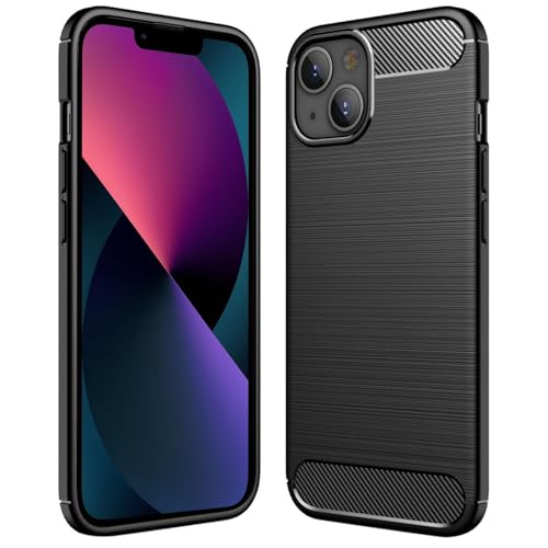CoolGadget Premium Carbon Handyhülle TPU für iPhone 14, stoßfest, Kratzfest, rutschfest, Anti-Fingerprint, schwarz CoolGadget Premium Carbon Handyhülle TPU für iPhone 14, stoßfest, Kratzfest, rutschfest, Anti-Fingerprint, schwarz von CoolGadget