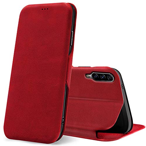 CoolGadget Klapphülle für Samsung Galaxy A50 / Samsung Galaxy A30s, PU Leder, Kartenfach, Magnetverschluss, Standfunktion, Rundumschutz - Rot CoolGadget Klapphülle für Samsung Galaxy A50 / Samsung Galaxy A30s, PU Leder, Kartenfach, Magnetverschluss, Standfunktion, Rundumschutz - Rot von CoolGadget