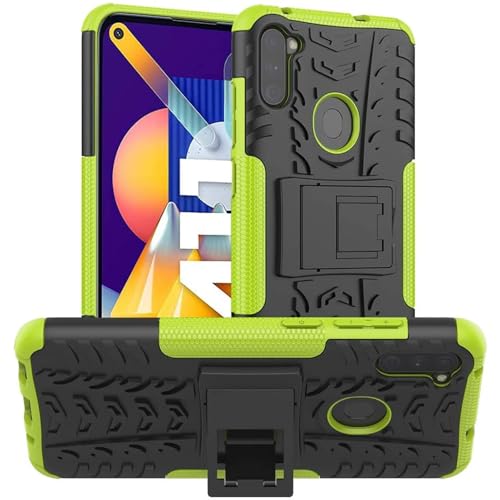 CoolGadget Outdoor Handyhülle für Samsung Galaxy M11, Robuste Schutzhülle mit integriertem Ständer und stoßfestem Design, Grün CoolGadget Outdoor Handyhülle für Samsung Galaxy M11, Robuste Schutzhülle mit integriertem Ständer und stoßfestem Design, Grün von CoolGadget