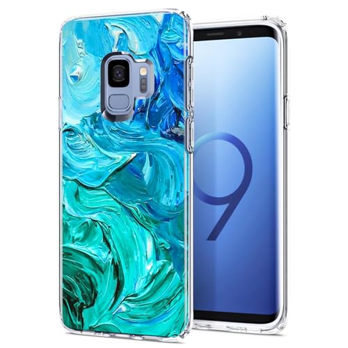 CoolGadget Samsung Galaxy S9 Handyhülle mit Bild - Stilvolle Motiv-Silikonhülle, Ultra-Dünn, Kratzfest, Designer-Schutzcover, Motiv 02 von CoolGadget