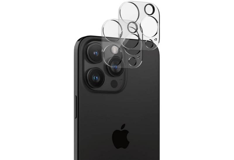 CoolGadget Schutzfolie Kameraschutz Glas für Apple iPhone 16 Pro Max, (Spar-Set 2in1, Staubgeschützt/Staubsicher), Schutzglas für Kamera-Linsen Panzerfolie für iPhone 16 Pro Max Folie von CoolGadget